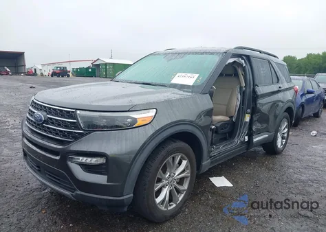 2020 Ford Explorer Xlt из США, поврежденный, VIN 1FMSK8DH1LGB18387
